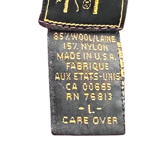 Vintage Eddie Bauer Wool Blend Sweater Plum Purple Pre-owned - Picture 6 of 7